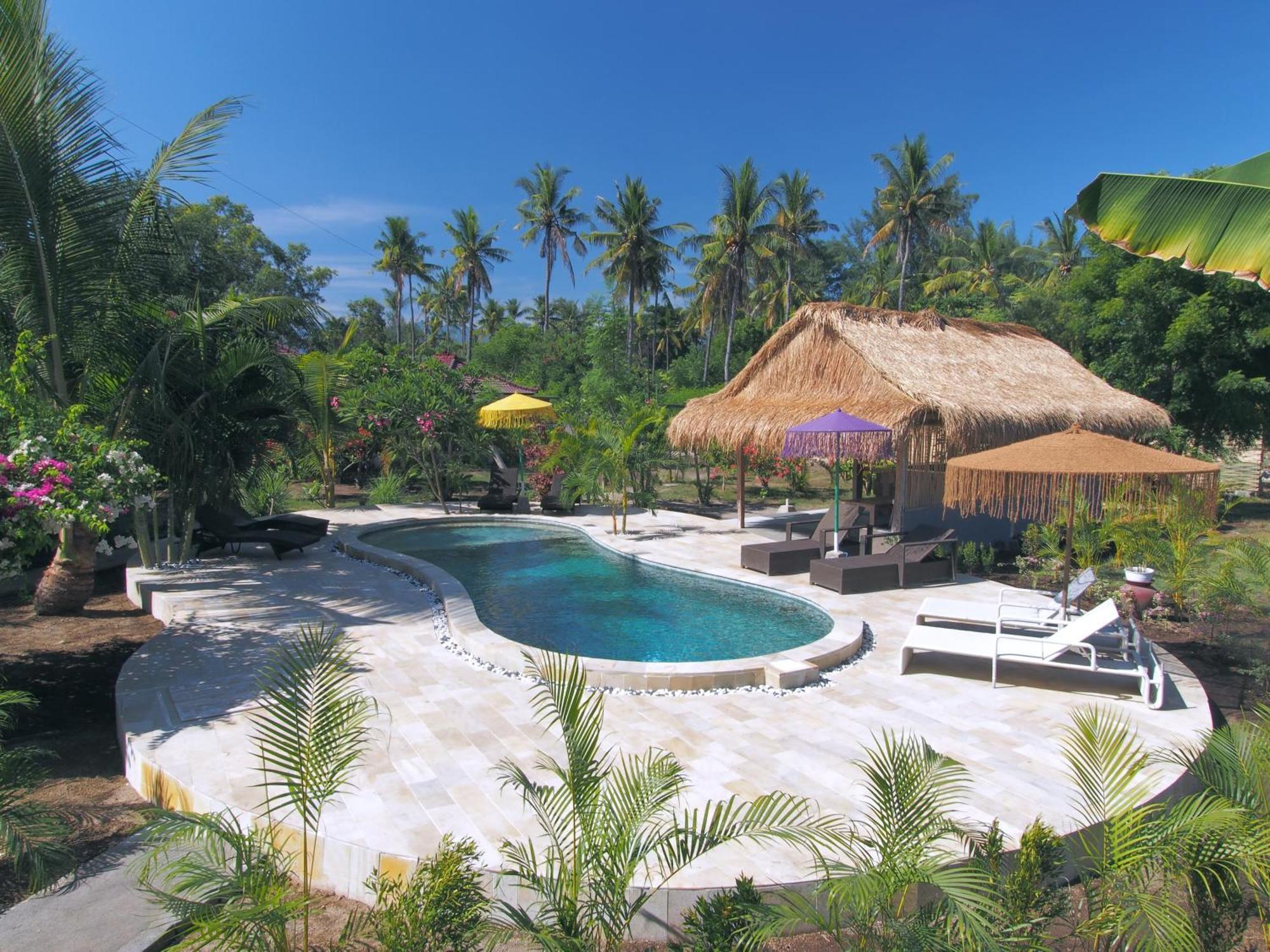 Coco Breeze Spa Hotel Gili Air Dış mekan fotoğraf